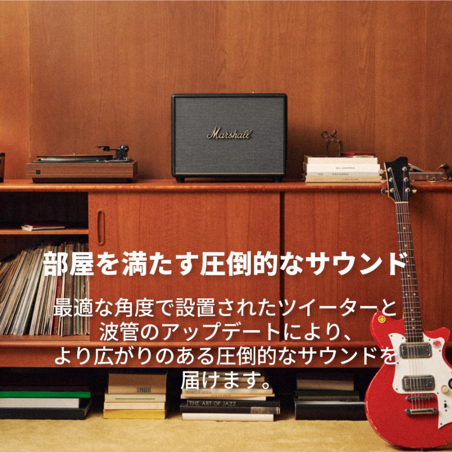 Marshall マーシャル ワイヤレススピーカー WOBURN3BLUETOOTH-BLACK ブラック｜marshall-official｜04