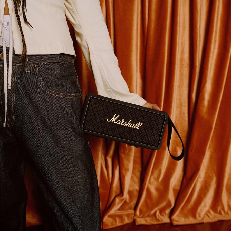 Marshall マーシャル  ワイヤレススピーカー MIDDLETON-BLACK-AND-BRASS ブラックアンドブラス 【IP67防塵・防水/連続再生約20時間】｜marshall-official｜19