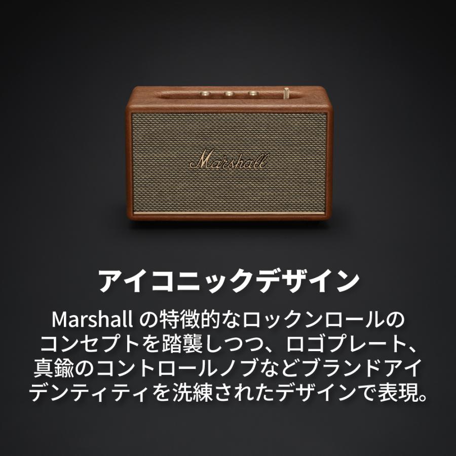 Marshall（マーシャル） ワイヤレススピーカー ACTON3BLUETOOTH-BROWN