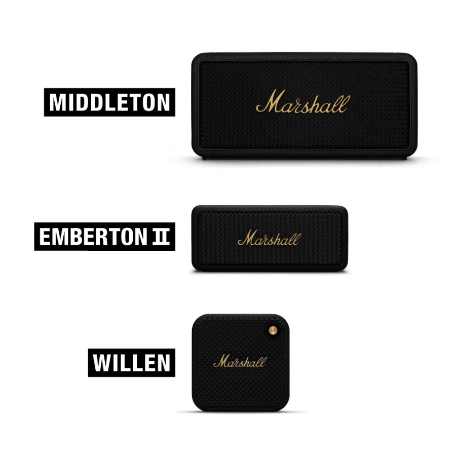 Marshall マーシャル ワイヤレススピーカー EMBERTON2-BLACK-AND-STEEL ブラックアンドスティール 【IP67防塵・防水/連続再生約30時間/アウトドア】｜marshall-official｜12