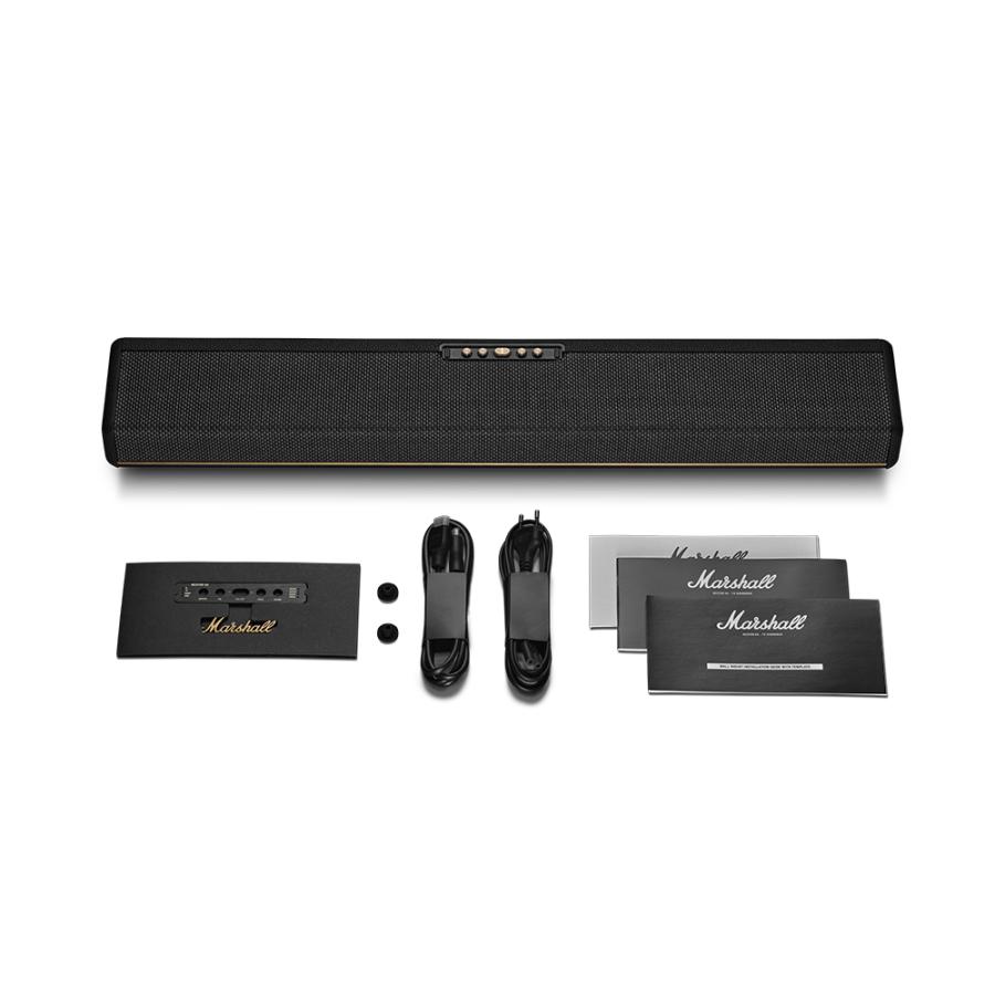 Marshall（マーシャル） サウンドバー Heston60 ブラック Dolby Atmos