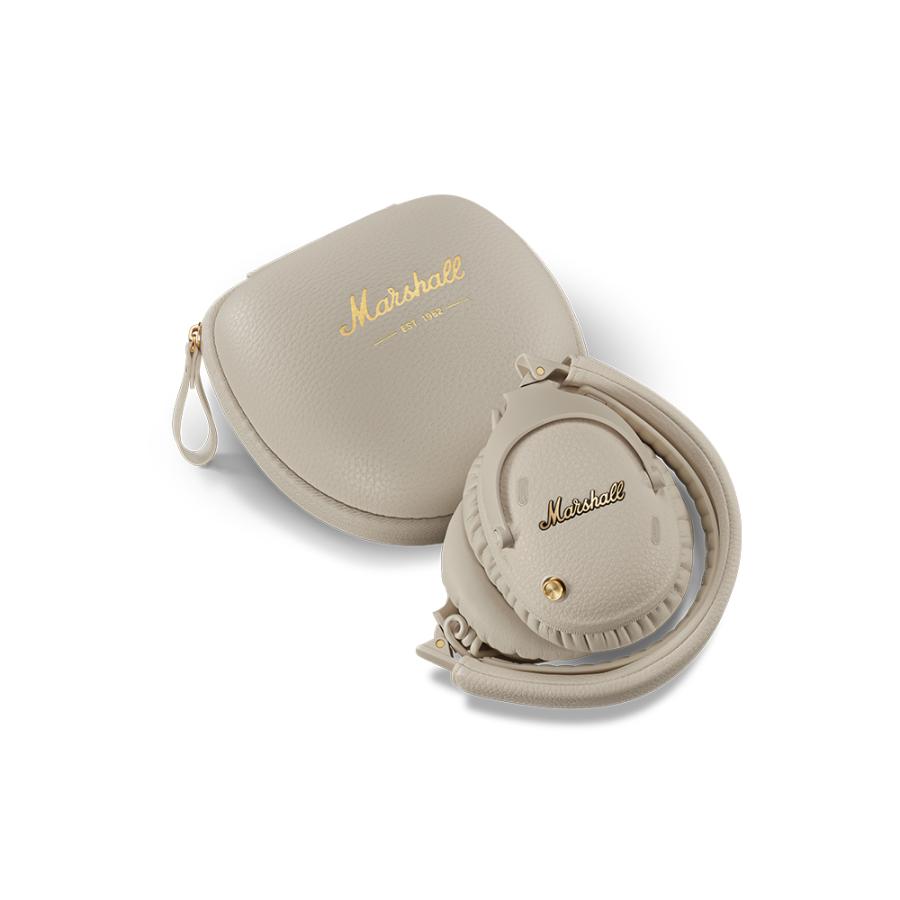 Marshall マーシャル ワイヤレスヘッドホン MONITOR III A.N.C クリーム　最大100時間再生/通話対応/ノイズキャンセリング/マルチポイントの画像