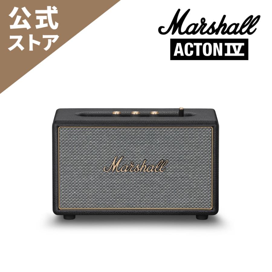 Marshall（マーシャル） ワイヤレススピーカー ACTON4-BLACK ブラック