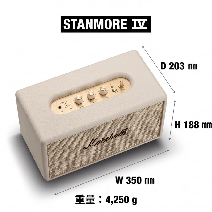Marshall（マーシャル） ワイヤレススピーカー STANMORE4-CREAM