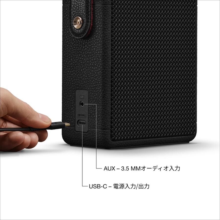 Marshall（マーシャル） ワイヤレススピーカー STOCKWELL3-BLACK-AND