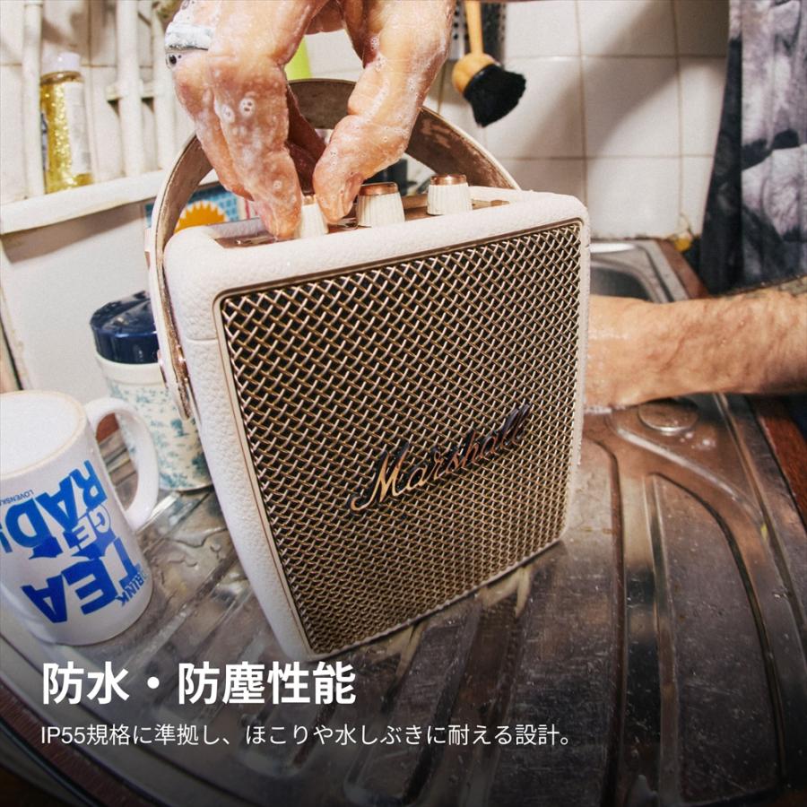 Marshall ワイヤレススピーカー クリーム Marshall（マーシャル） ワイヤレススピーカー STOCKWELL3-CREAM