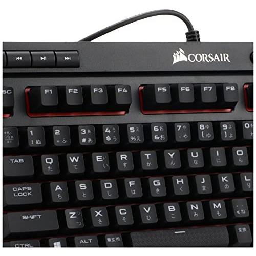 宅送 Corsair K63 Red Led 日本語キーボード Cherry Mx Redキースイッチ採用 コンパクト テンキーレスゲーミングキ その他pc用ゲームコントローラー Arka Ir