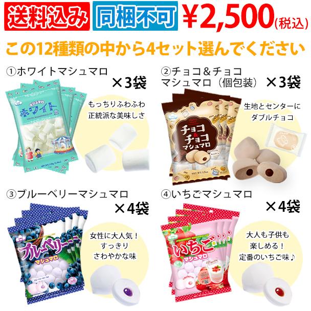 送料無料】マシュマロバイキング〜選べるバラエティセット☆【同梱不可