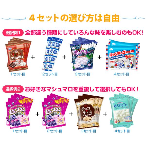 送料無料】マシュマロバイキング〜選べるバラエティセット☆【同梱不可