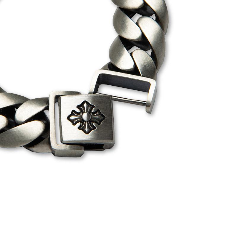 シルバー ブレスレット マルスマーク Black Pave Vine Braceletの画像