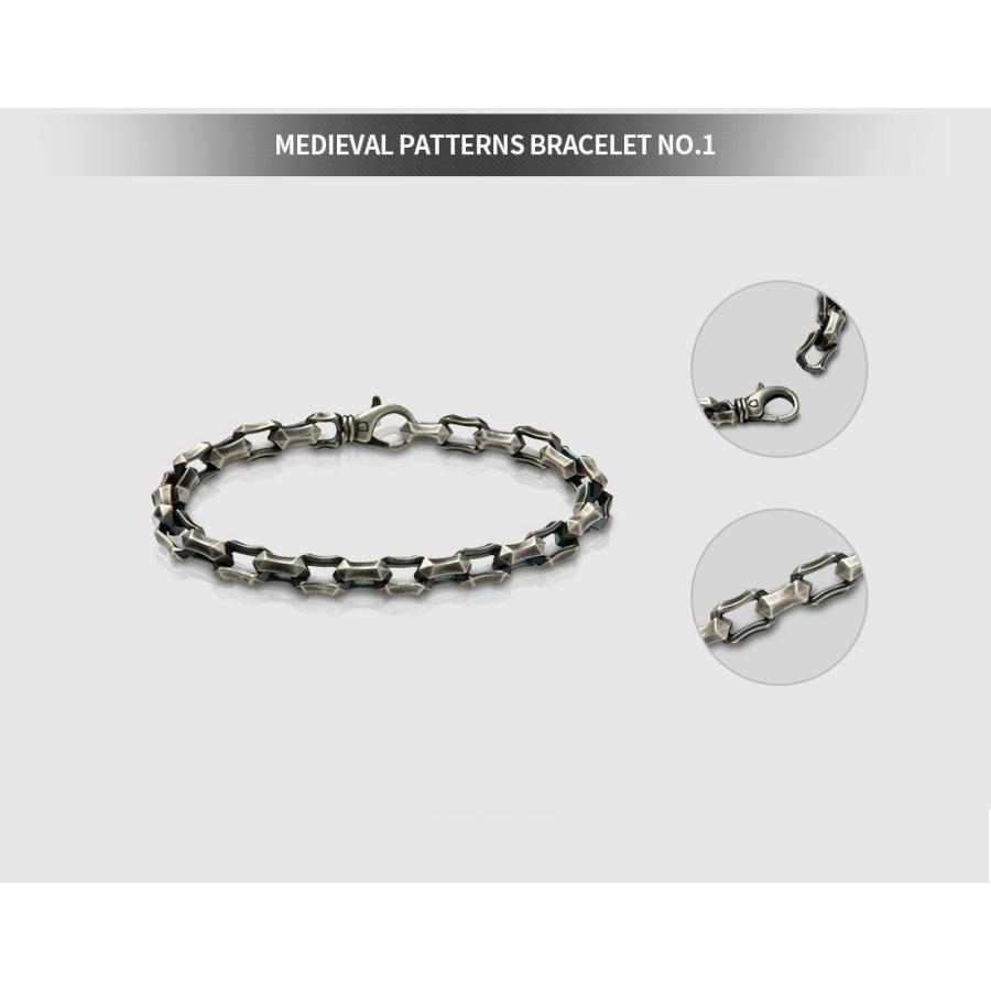 シルバー ブレスレット マルスマーク Medieval Patterns Bracelet No.1