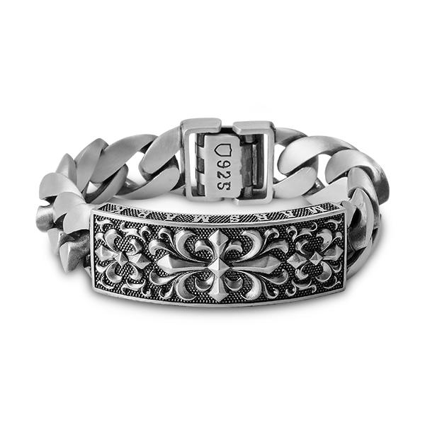 シルバー ブレスレット マルスマーク Cartouche Bracelet No.1