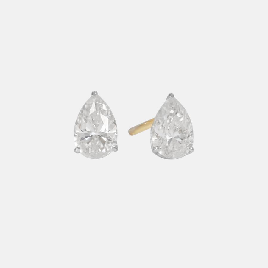 ティアドロップ ラボグロウンダイヤ ピアス プラチナ 0.5ct : SURU Jewelry - 通販 - Yahoo!ショッピング