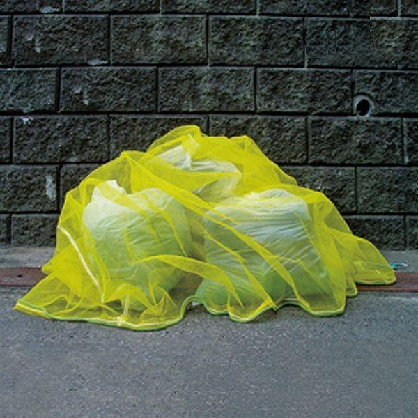 カラス対策 カラスネット 噂のカラスよけ３ｍ ４ｍ 黄 ゴミネット おもり増量タイプ Rn4ye34 180 マルソルオンラインショップ 通販 Yahoo ショッピング