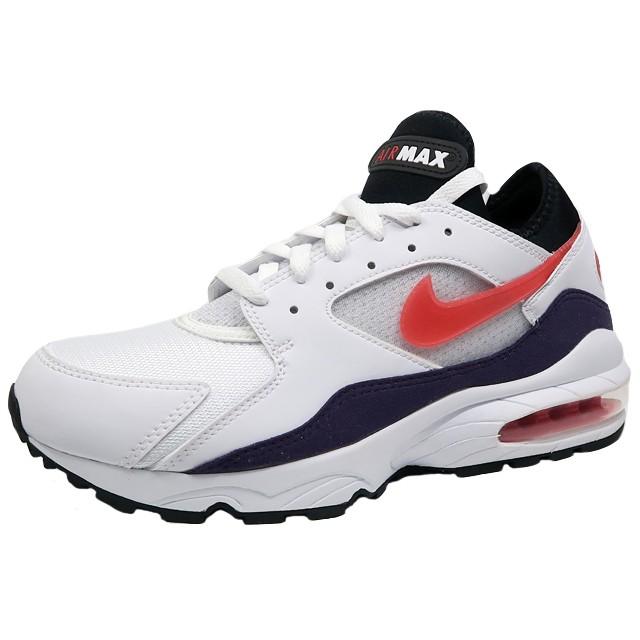 ナイキ エア マックス93 Nike Air Max 93 スニーカー メンズ ランニングシューズ 白赤 102 マーズワン 通販 Yahoo ショッピング