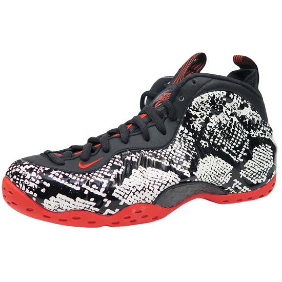 nike air foamposite habanero red