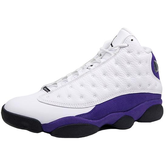 jordan 13 purple white