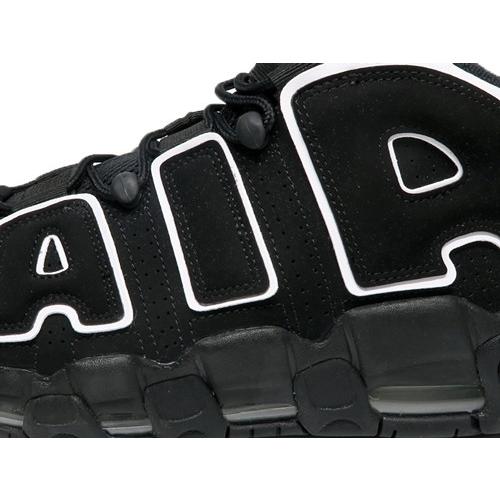 NIKE AIR MORE UPTEMPO BLACK/WHITE 黒白 モアテン ナイキ エア NIKE AIR MORE UPTEMPO BLACK/WHITE 黒白 モアテン ナイキ エア