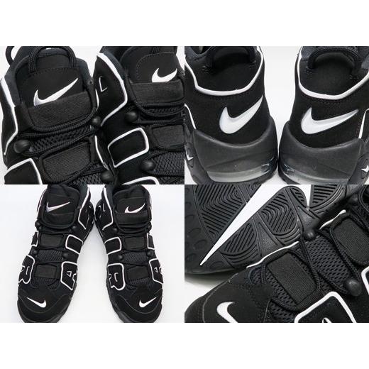 NIKE AIR MORE UPTEMPO BLACK/WHITE 黒白 モアテン ナイキ エア モア アップテンポ 2020年復刻モデル｜marsone｜03