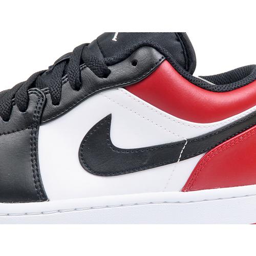 Nike Air Jordan 1 Low ブラック/ホワイト/レッド 国内10月1日発売予定】 ナイキ エア ジョーダン 1 ロー ホワイト