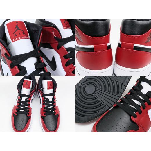 NIKE ナイキ エアジョーダン 1 シカゴブラックトゥ MID スニーカー NIKE 新品 ナイキ AIR JORDAN 1 RETRO HIGH OG エアジョーダン1