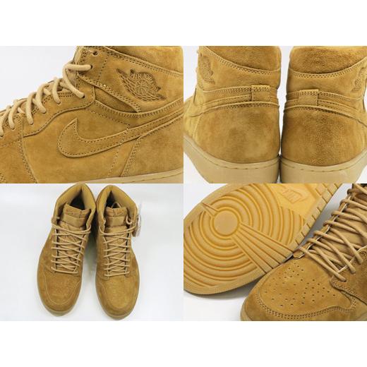 NIKE（ナイキ） NIKE AIR JORDAN 1 RETRO HIGH OG WHEAT エア