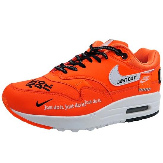 air max 1 just do it orange