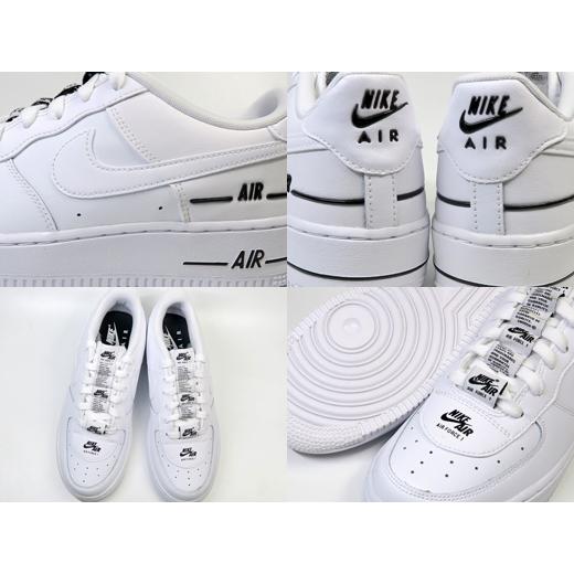 NIKE AIR FORCE 1 LV8 3 GS ナイキ エア フォース 1 WHITE/BLACK