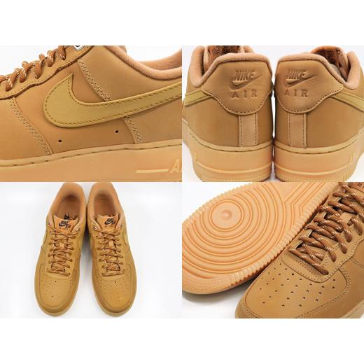NIKE（ナイキ） NIKE AIR FORCE 1 '07 WB FLAX/WHEAT GUM エア