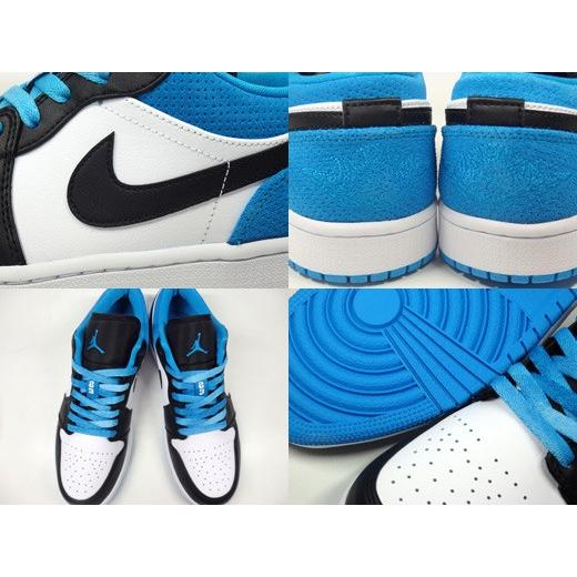 NIKE AIR JORDAN 1 LOW SE BLACK-LASER BLUE ナイキ エア