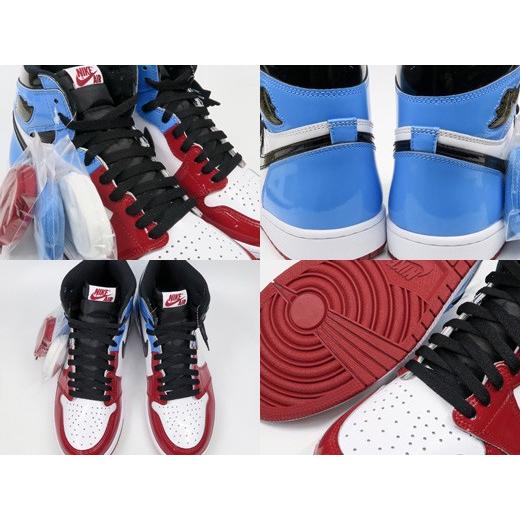 エアジョーダン1 フィアレス　パテント Nike Air Jordan Retro 1 OG Fearless Patent Leather White