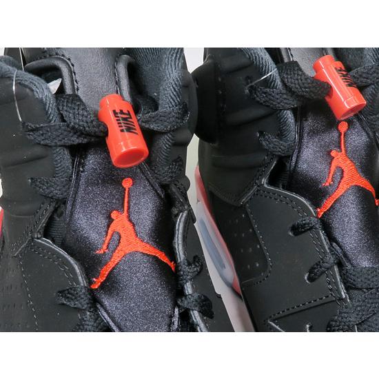 シューズ(男性用) Nike Air Jordan 6 Retro Black/Lt Crimson AIR JORDAN 6 RETRO / 001:BLACK/LT CRIMSON | GR8