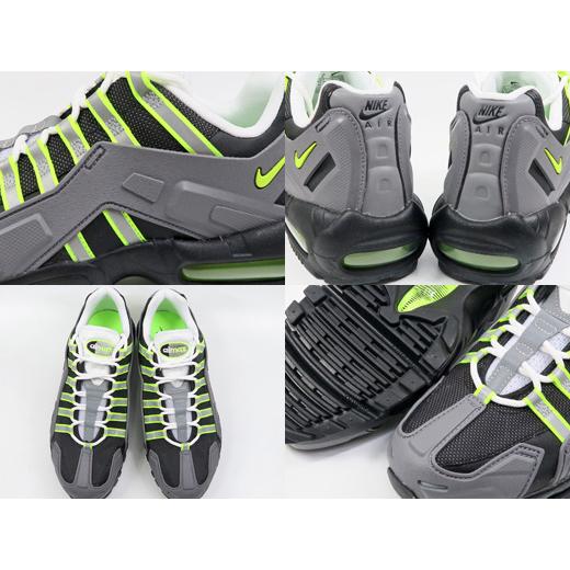 NIKE AIR MAX 95 NDSTRKT ナイキ エア マックス 95 インデストラクト BLACK/NEON YELLOW-MEDIUM GREY ネオンイエロー イエローグラデ｜marsone｜03