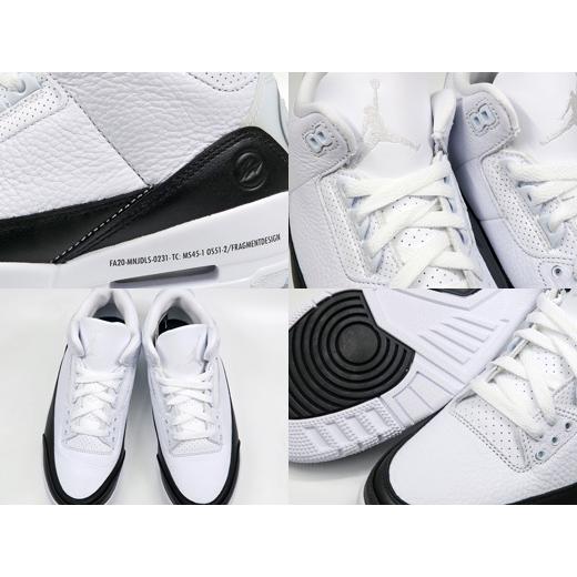 Out Let Nike Air Jordan 3 Retro Sp Fragment Design ナイキ エア ジョーダン 3 レトロ フラグメント 白黒 Da3595 100 マーズワン 通販 Yahoo ショッピング