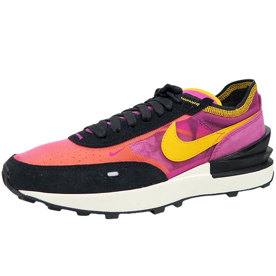 NIKE WMNS WAFFLE ONE ナイキ ウィメンズ ワッフル ワン ACTIVE FUCHSIA/UNIVERSITY GOLD レディースモデル｜marsone