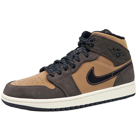 NIKE AIR JORDAN 1 MID SE ナイキ エア ジョーダン 1 ミッド DARK CHOCOLATE ダークチョコレート