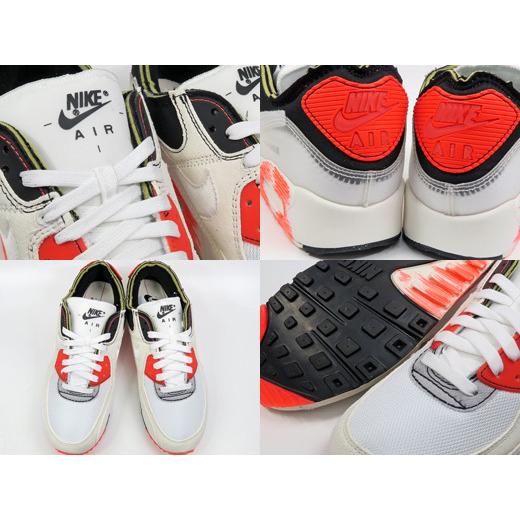 NIKE AIR MAX III PREMIUM ナイキ エア マックス 3 プレミアム AIR MAX 90 WHITE-BLACK-BRIGHT CRIMSON マックス90｜marsone｜03