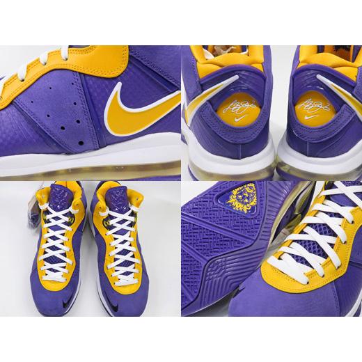 NIKE LEBRON 8 VIII QS ナイキ レブロン レイカーズカラー NIKE LEBRON 8 VIII QS ナイキ レブロン レイカーズカラー