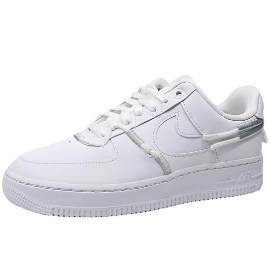 NIKE WMNS AIR FORCE 1 '07 LX ナイキ ウィメンズ エア フォース 1 レディースモデル 白 WHITE/SILVER｜marsone