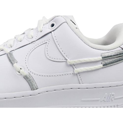 ナイキ エアフォース1 レディース 白×シルバー NIKE - 【新品23cm】NIKE W エアフォース1'07 ホワイト