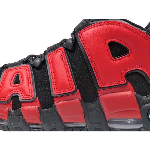 NIKE AIR MORE UPTEMPO ’96 ナイキ エア モア アップテンポ BLACK/UNIVERSITY RED/NAVY 黒赤ネイビー モアテン｜marsone｜02