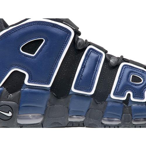 NIKE AIR MORE UPTEMPO ’96 ナイキ エア モア アップテンポ BLACK/UNIVERSITY RED/NAVY 黒赤ネイビー モアテン｜marsone｜03