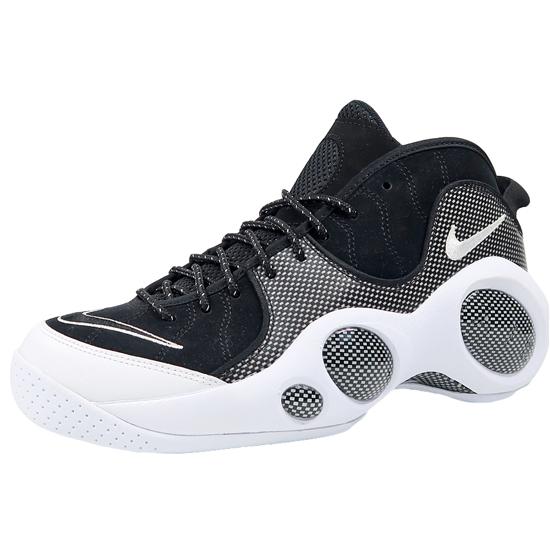 極美品　NIKE ナイキ　ZOOM FLIGHT 5 バッシュ　28.5 白　黒 NIKE AIR ZOOM FLIGHT 95 ナイキ エア ズームフライト 2022年