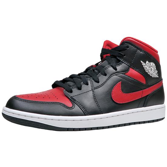 NIKE（ナイキ） NIKE AIR JORDAN 1 MID エア ジョーダン 1 ミッド BRED