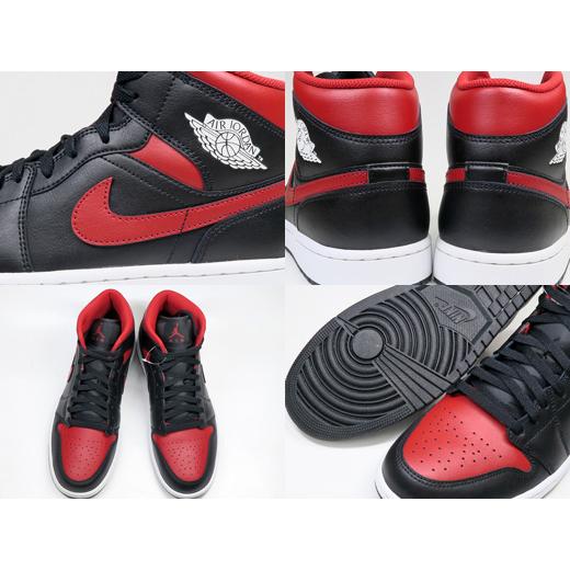 NIKE（ナイキ） NIKE AIR JORDAN 1 MID エア ジョーダン 1 ミッド BRED