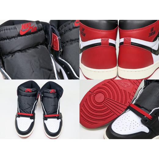 NIKE（ナイキ） NIKE AIR JORDAN 1 RETRO HIGH OG BLACK TOE つま黒