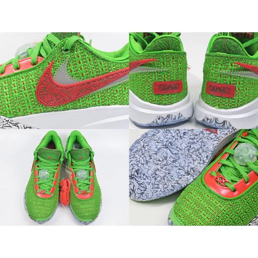 NIKE LEBRON XX 20 EP GREEN APPLE/REFLECT SILVER ナイキ レブロン 20 グリーンアップル クリスマス ジェームズ｜marsone｜03