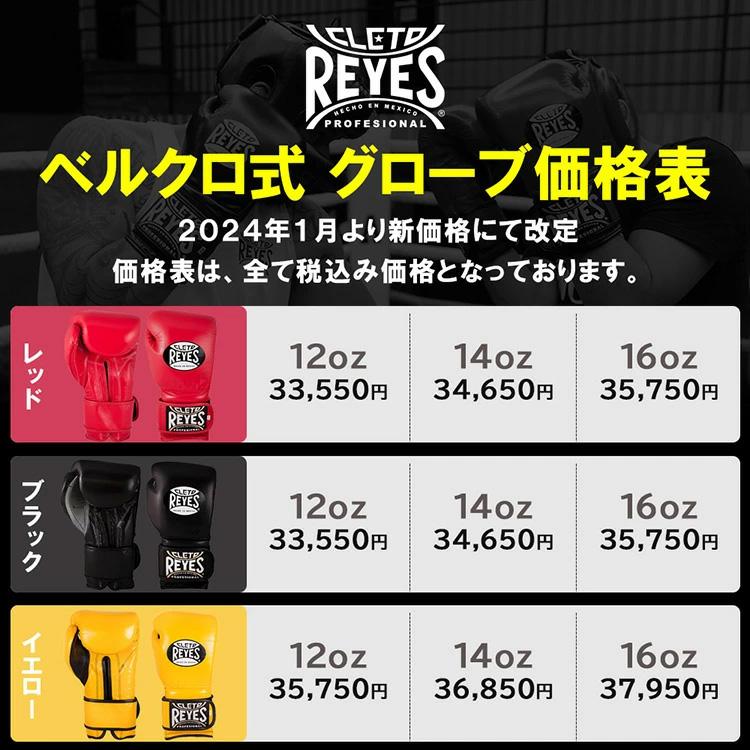 Reyes（レイジェス） グローブ ボクシング ベルクロ式 本革 ボクシング