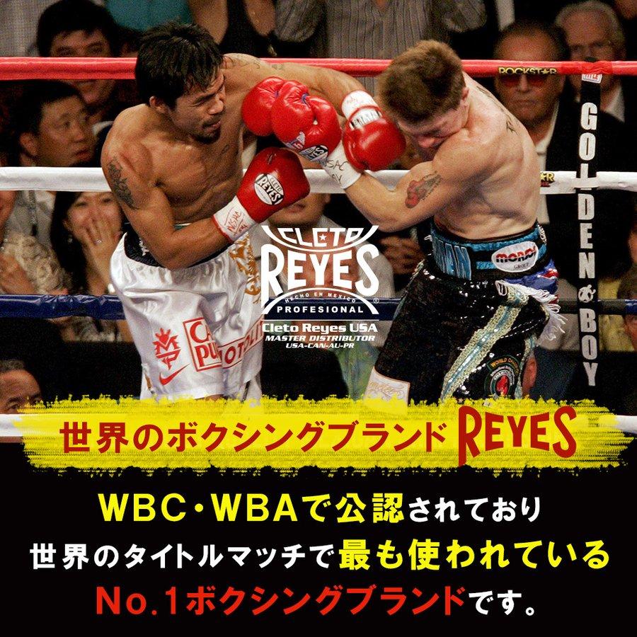 REYES 公式 レイジェス ボクシンググローブ 本革 ゴム式 バック打ち