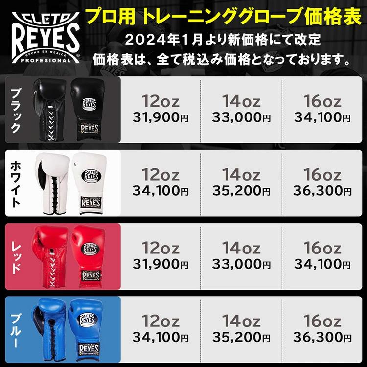 Reyes（レイジェス） ボクシング グローブ 12〜16オンス 紐式 本革